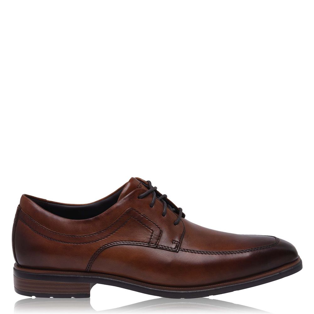 Rockport Canada 2 Apron Fw - Mens Dress Shoes Cognac (UMW789360)